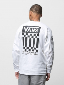 Лонгслив Vans Off The Wall Check модель VN0A7S6ZWHT1 Фото