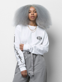 Лонгслив Vans Off The Wall Check модель VN0A7S6ZWHT1 Фото