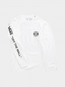 Лонгслив Vans Off The Wall Check модель VN0A7S6ZWHT1 Фото