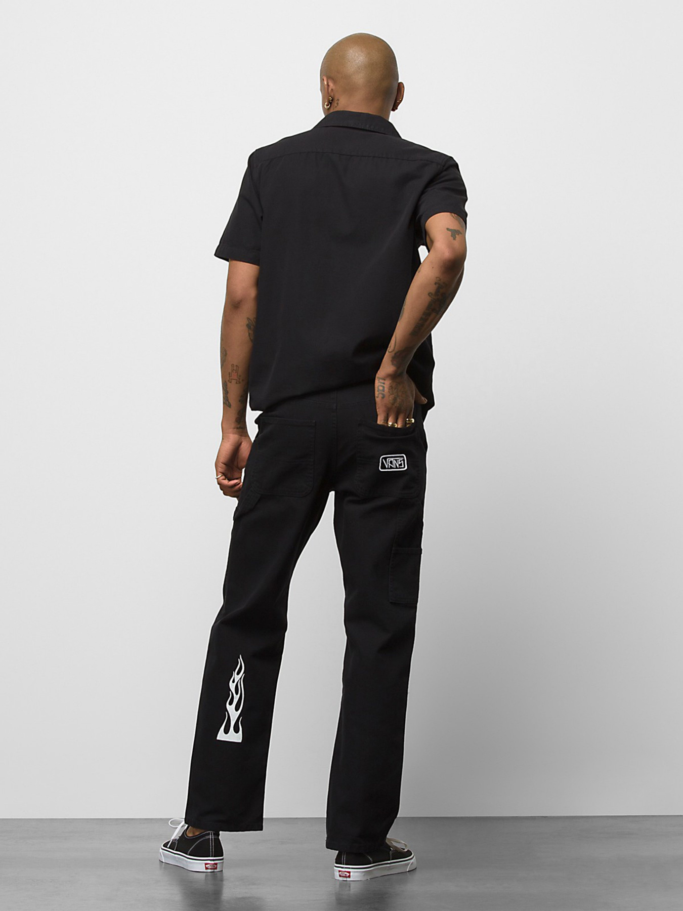 Брюки повседневные Vans Elijah Berle Loose модель VN0000H1BLK1 Фото