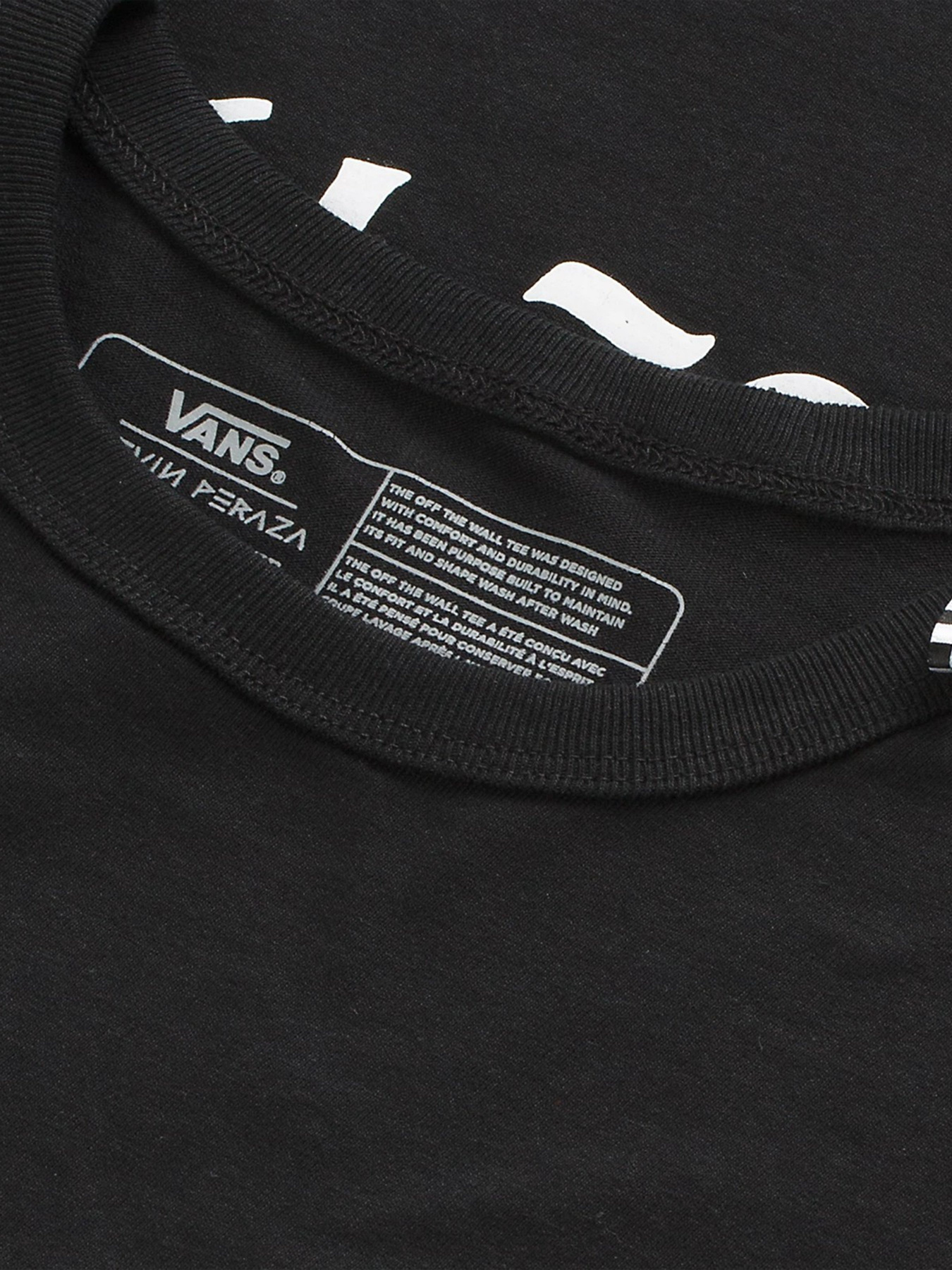 Футболка Vans Kevin Peraza Off The Wall модель VN0A7PTPBLK1 Фото