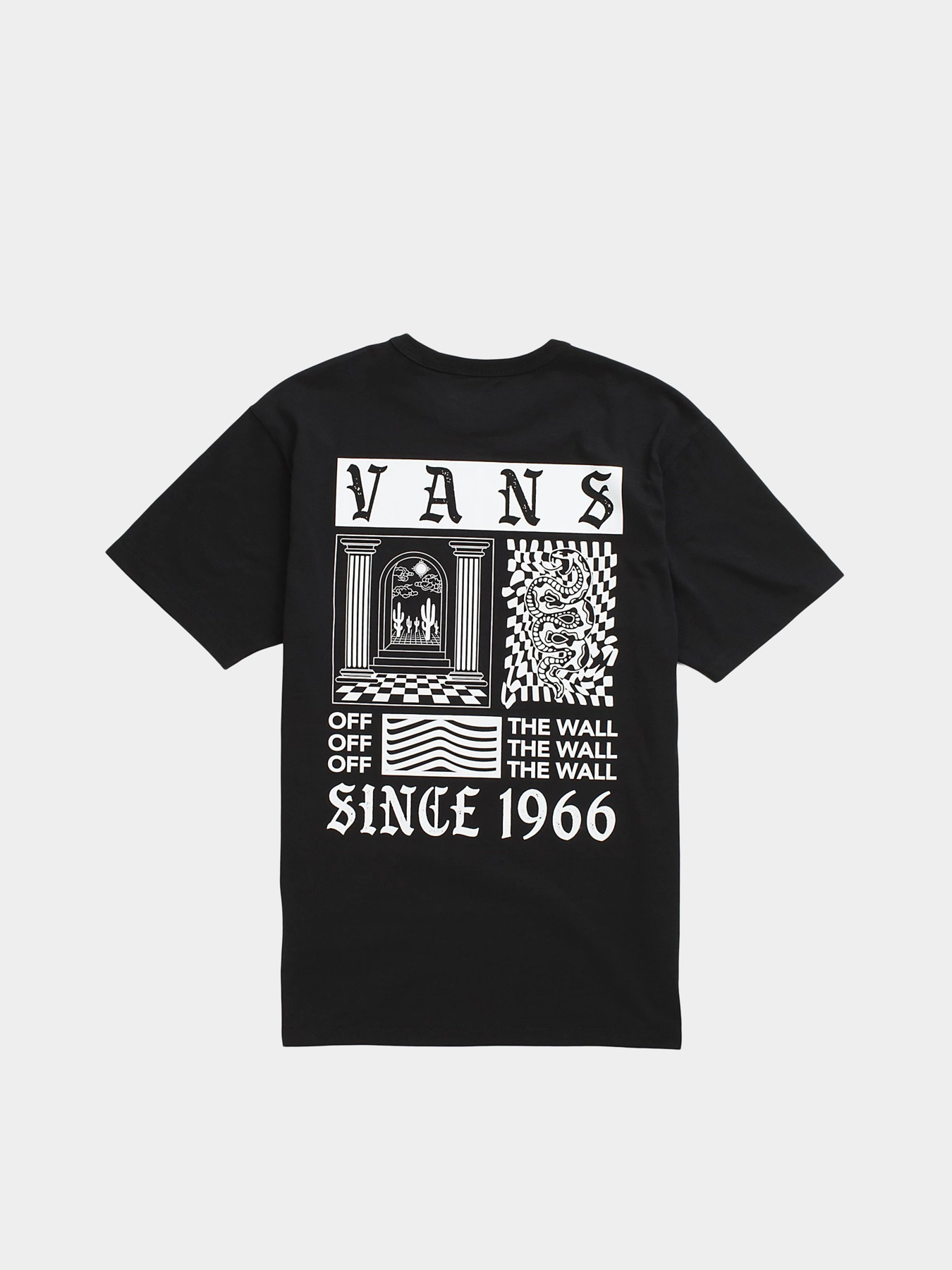 Футболка Vans Kevin Peraza Off The Wall модель VN0A7PTPBLK1 Фото