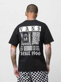 Футболка Vans Kevin Peraza Off The Wall модель VN0A7PTPBLK1 Фото