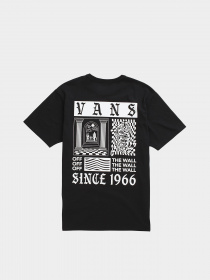 Футболка Vans Kevin Peraza Off The Wall модель VN0A7PTPBLK1 Фото