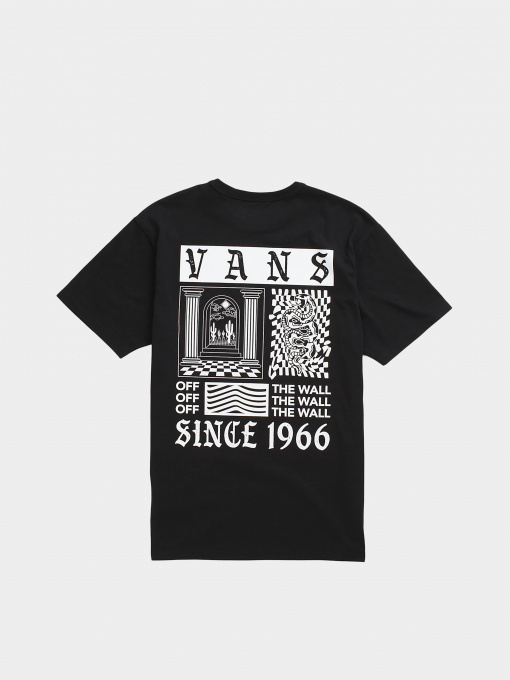 Футболка Vans Kevin Peraza Off The Wall модель VN0A7PTPBLK1 Фото