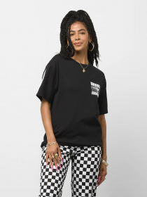 Футболка Vans Kevin Peraza Off The Wall модель VN0A7PTPBLK1 Фото