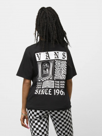 Футболка Vans Kevin Peraza Off The Wall модель VN0A7PTPBLK1 Фото