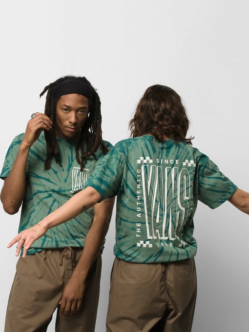 Футболка Vans TALL TYPE TIE DYE модель VN0A7S61YQW1 Фото