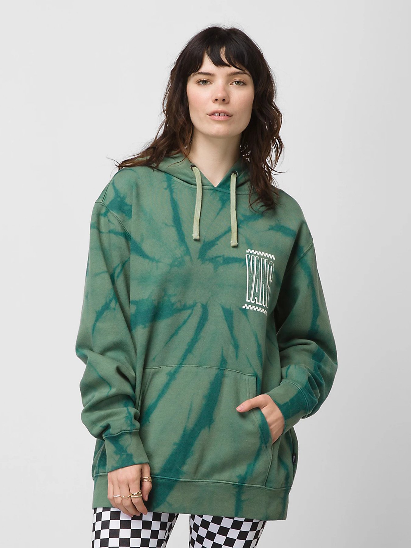 Худі Vans Tall Type Tie Dye модель VN0A7S8CY8U1 Фото