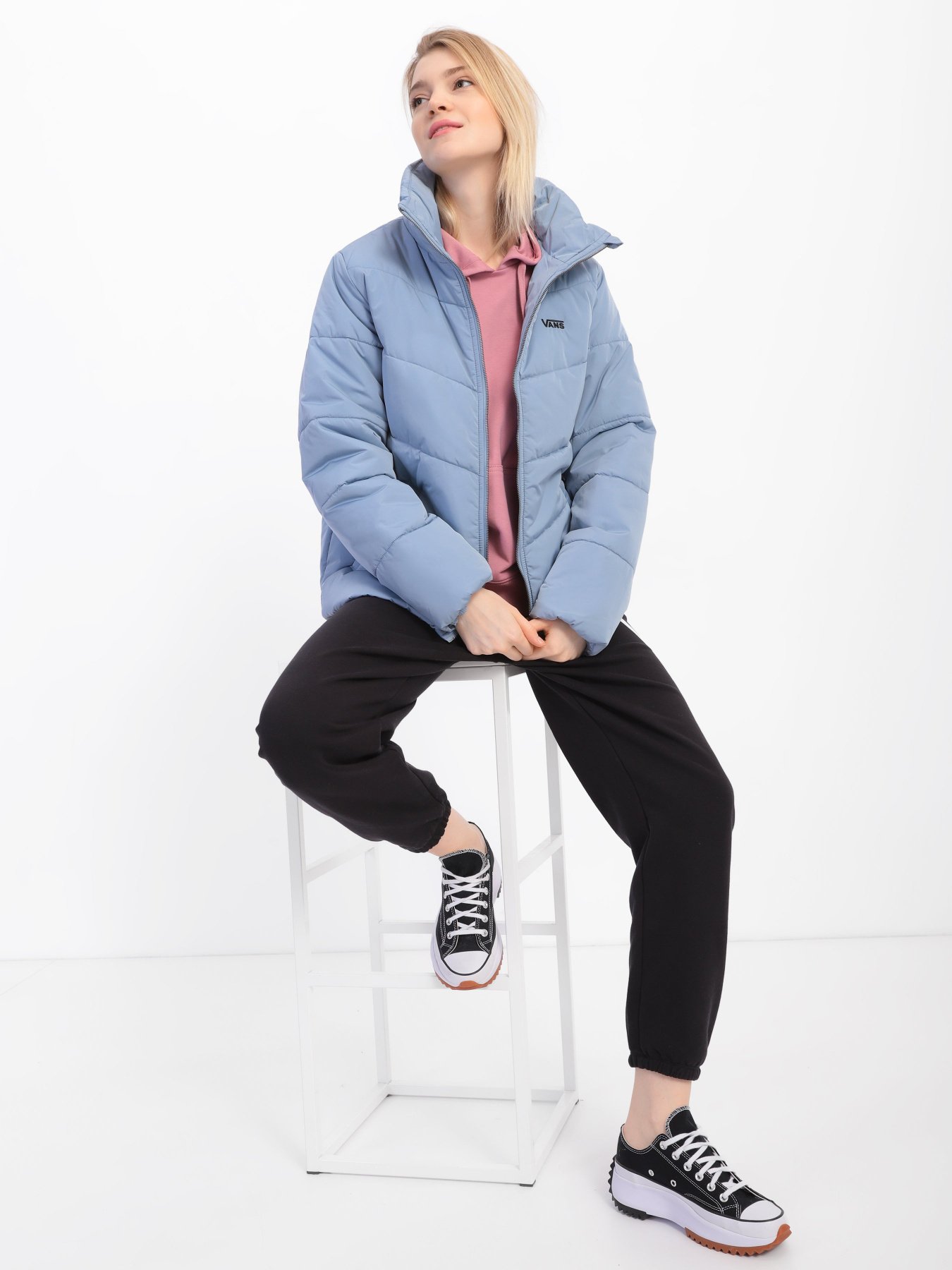 Зимняя куртка Vans Foundry Puffer MTE-1 модель VN0A7YK5BD21 Фото