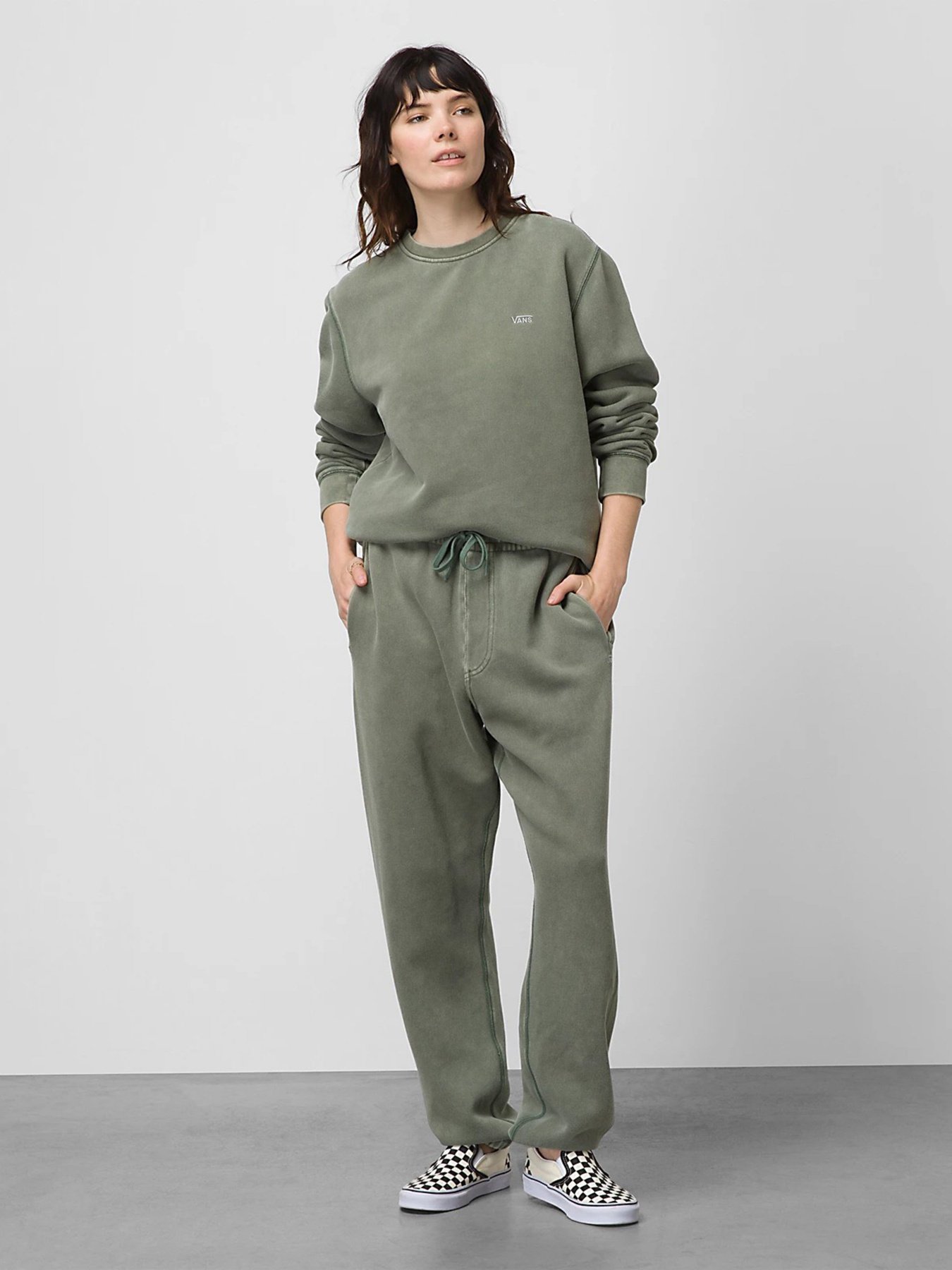 Штаны спортивные Vans ComfyCush Washed модель VN0A7YCEYQW1 Фото