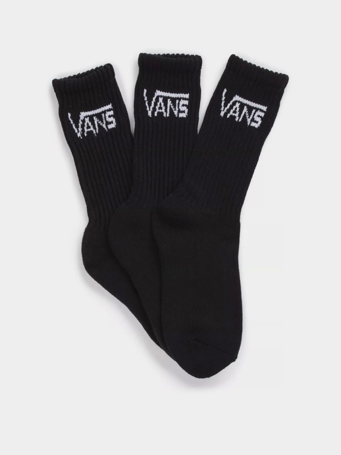 Набор носков Vans Classics Crew Yout модель VN000YBRBLK1 Фото