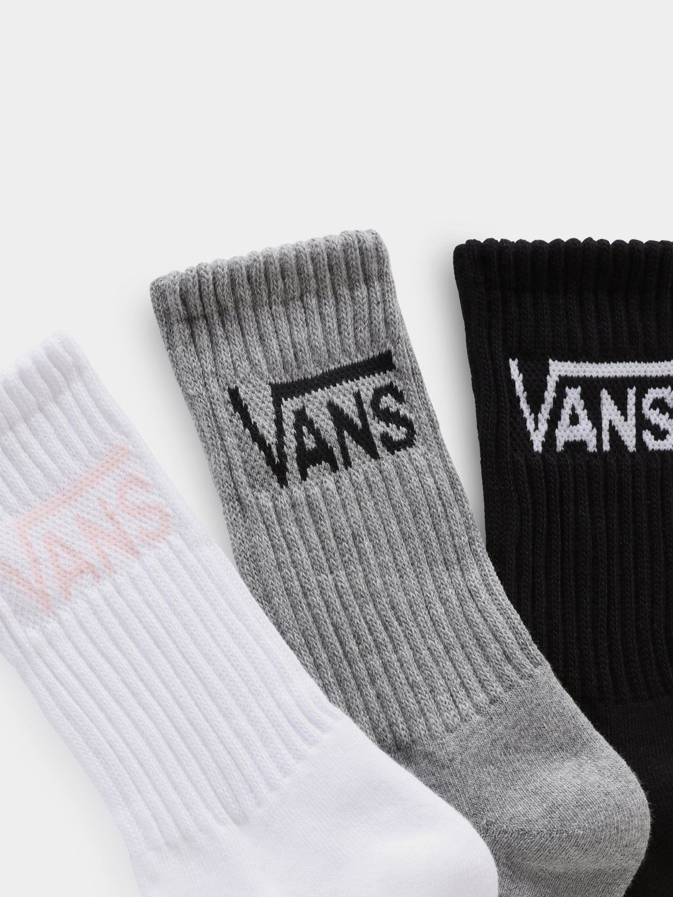 Набор носков Vans Classic Crew 36,5 – 41 модель VN0A49ZF9RP1 Набор носков Vans Classic Crew 36,5 – 41 модель VN0A49ZF9RP1 Фото