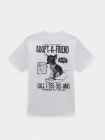 Футболка Vans Adopted A Friend модель VN0006CWWHT1 Фото