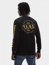 Лонгслив Vans Banner Logo модель VN00003JBLK1 Фото