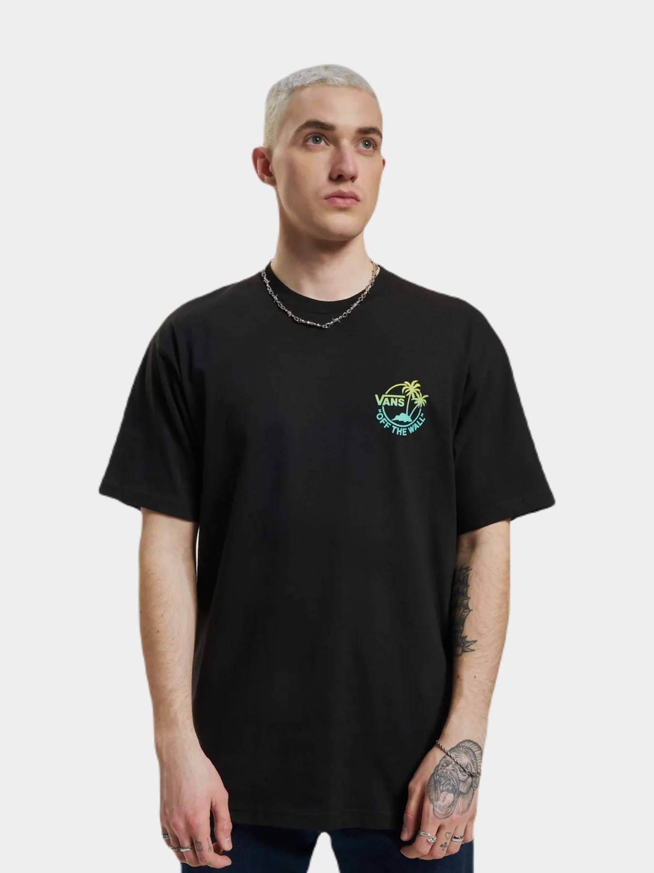 Футболка Vans Classic Mini Dual Palm модель VN0A7SMYBUI1 Фото