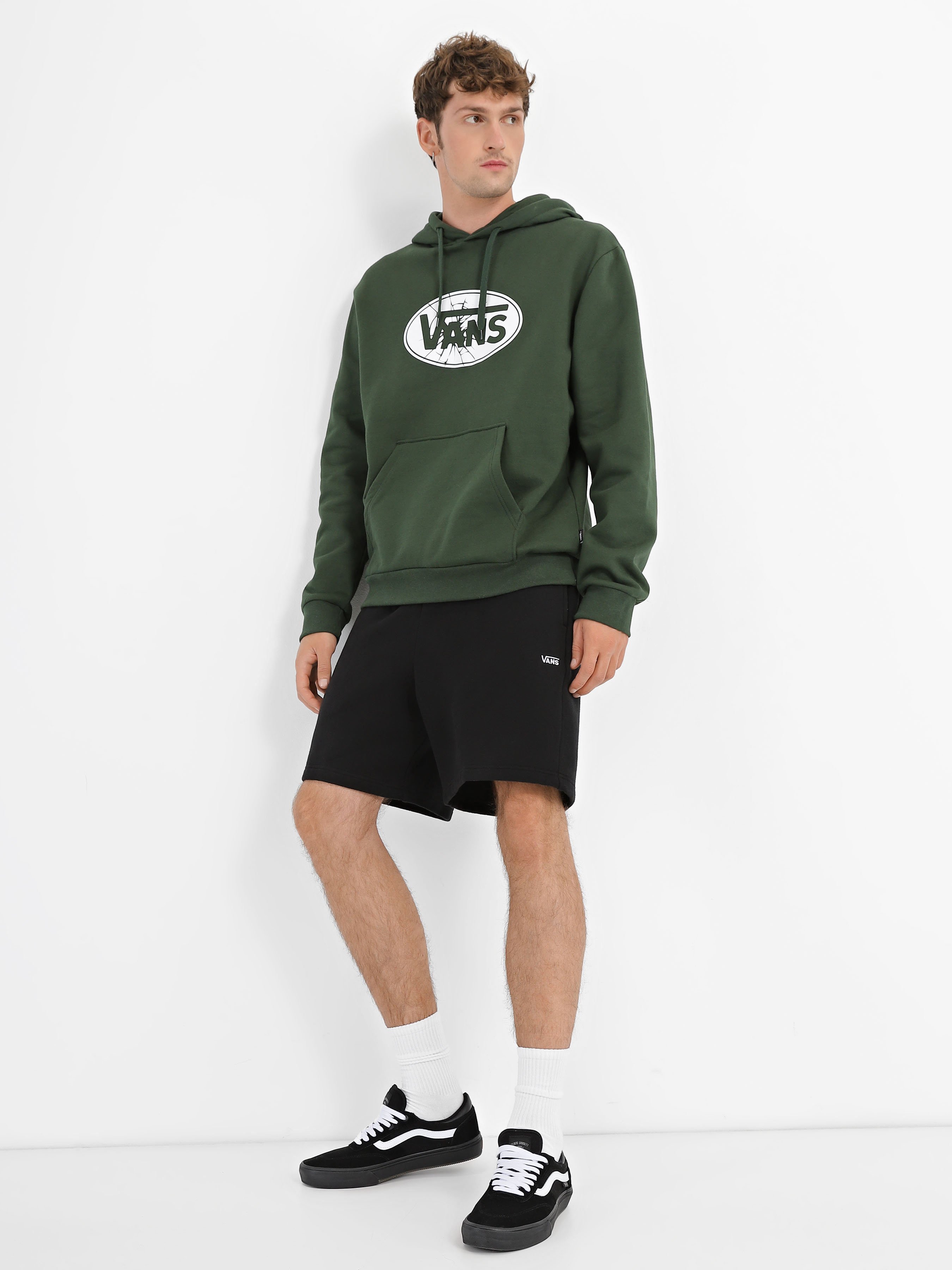 Чоловічі Спортивні шорти Vans Comfy Cush Relaxed (V2783) колір чорний, матеріал бавовна/поліестер