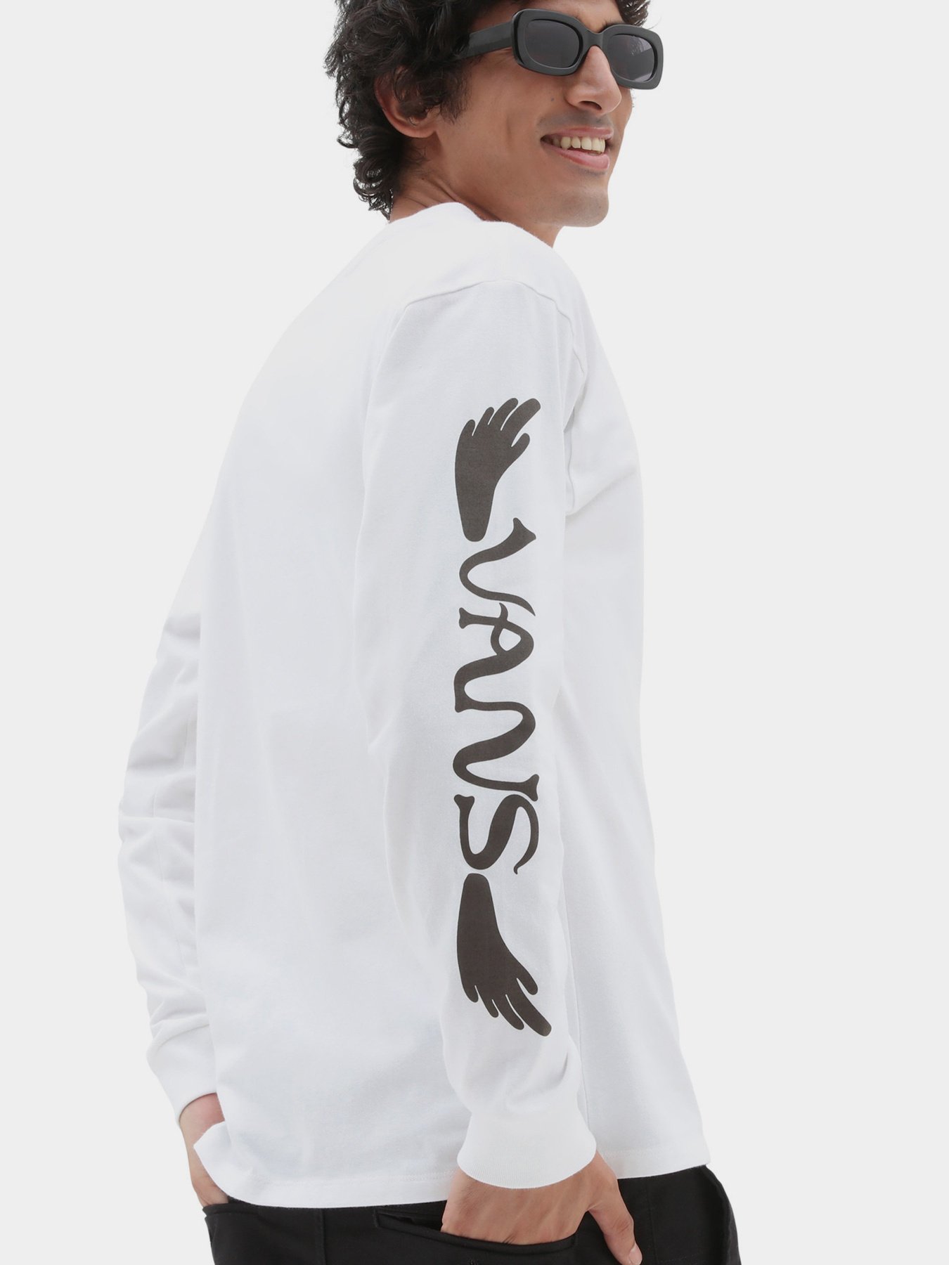 Лонгслив Vans Dakota Roche модель VN0008CJWHT1 Фото