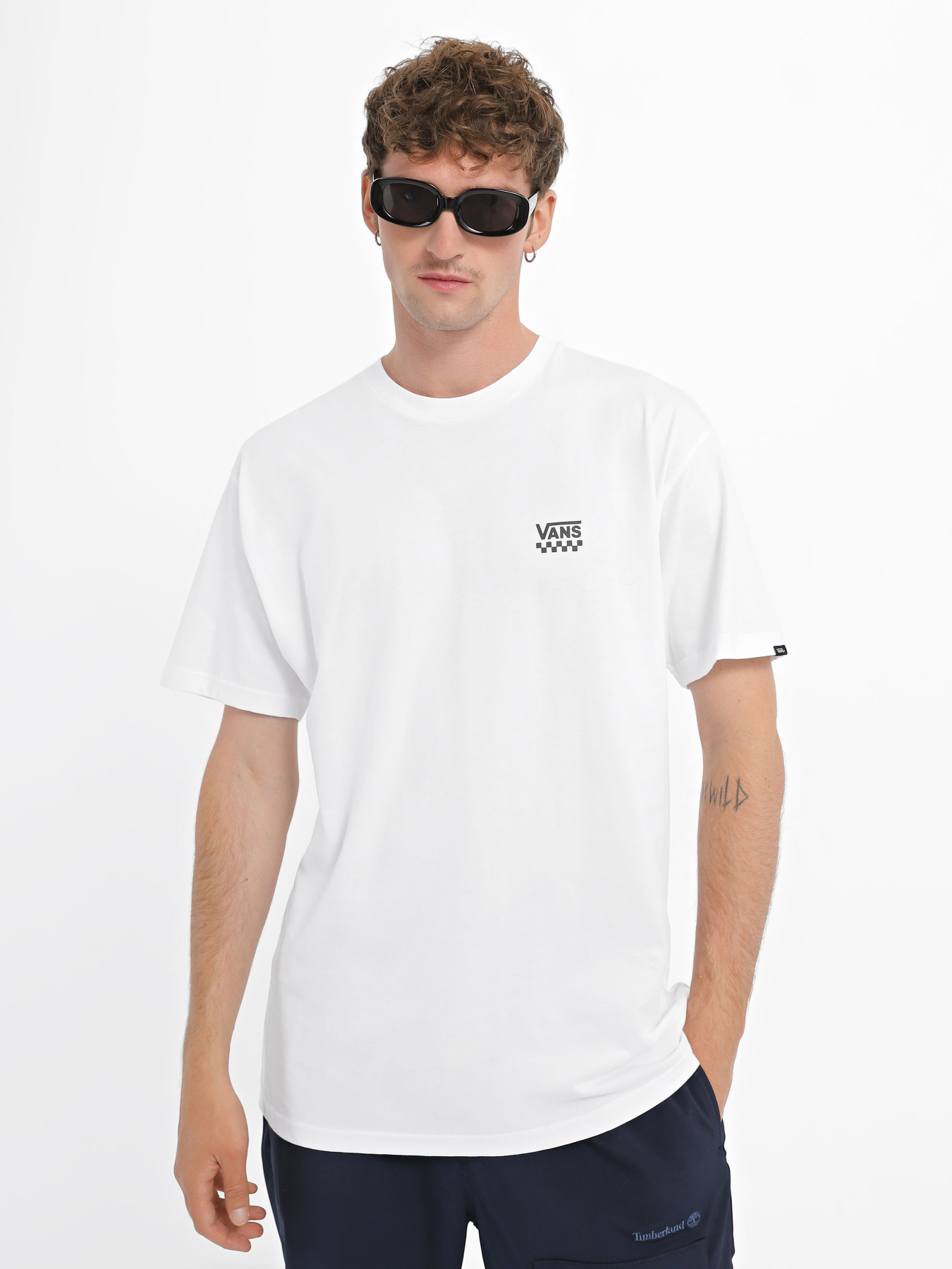 Футболка Vans Left Chest Logo Ii Ss модель VN0A7TLGWHT1 Фото