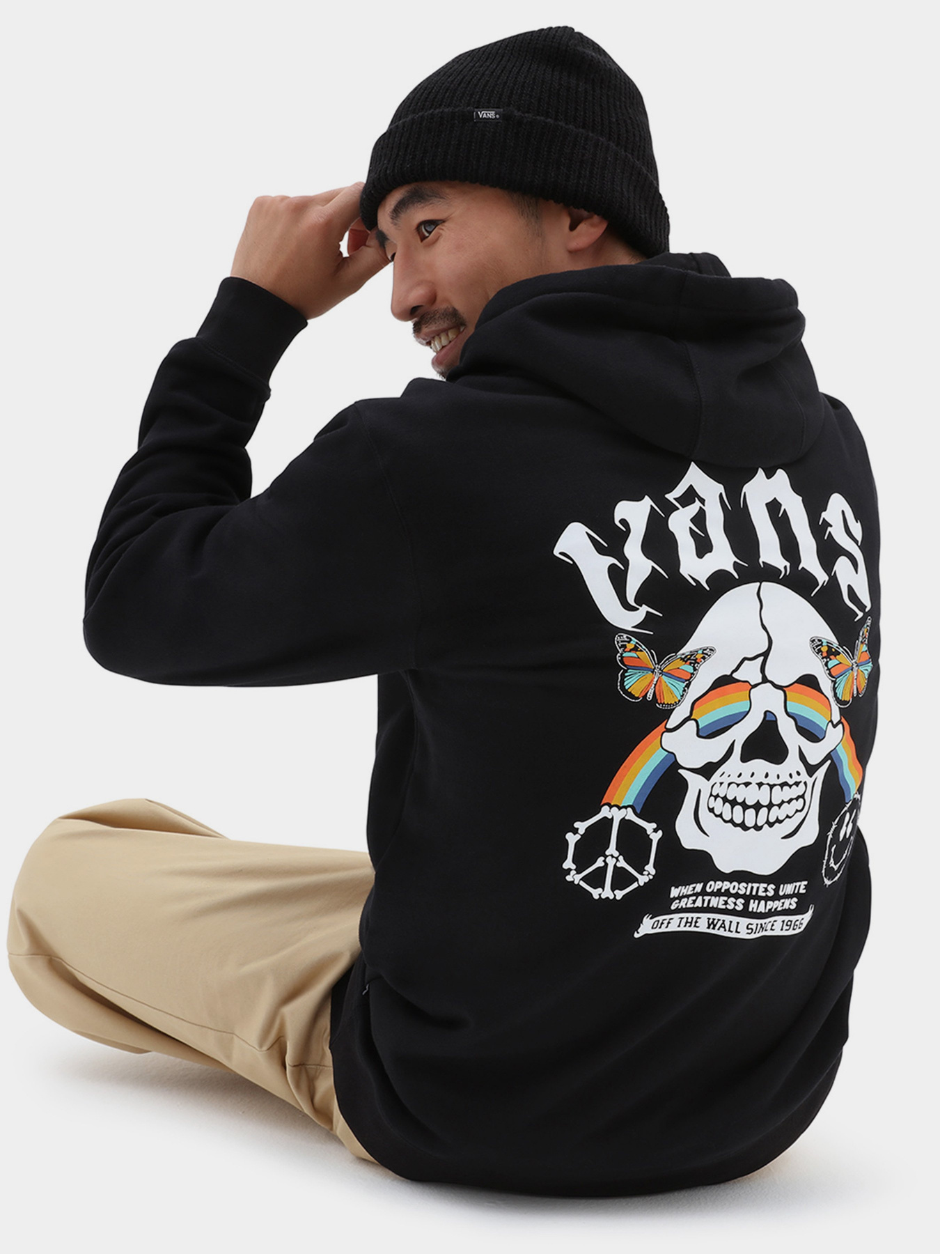 Худи Vans Oposite Unite модель VN0007W9BLK1 Фото