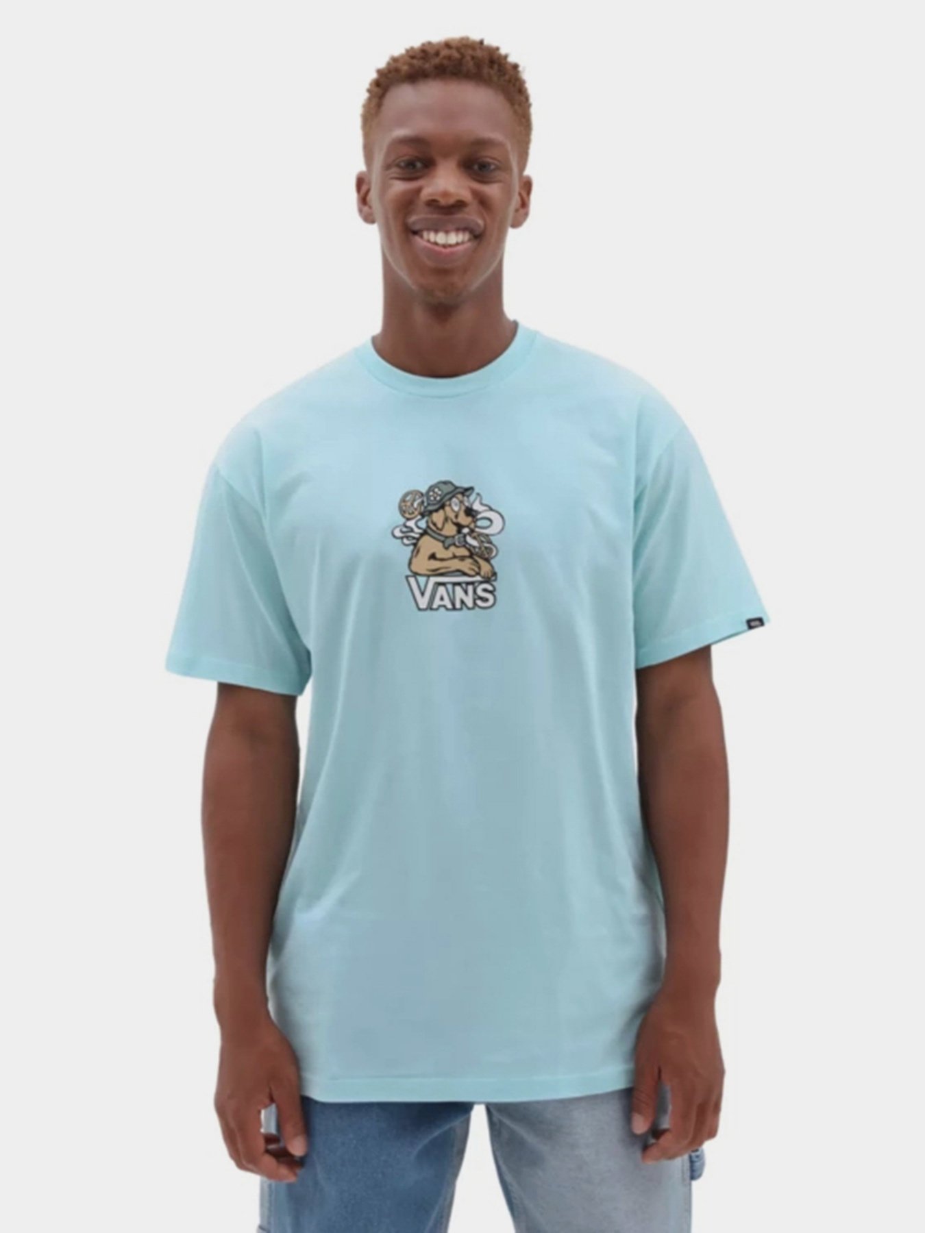 Футболка Vans Peace Pup модель VN0006DEG5O1 Футболка Vans Peace Pup модель VN0006DEG5O1 Фото