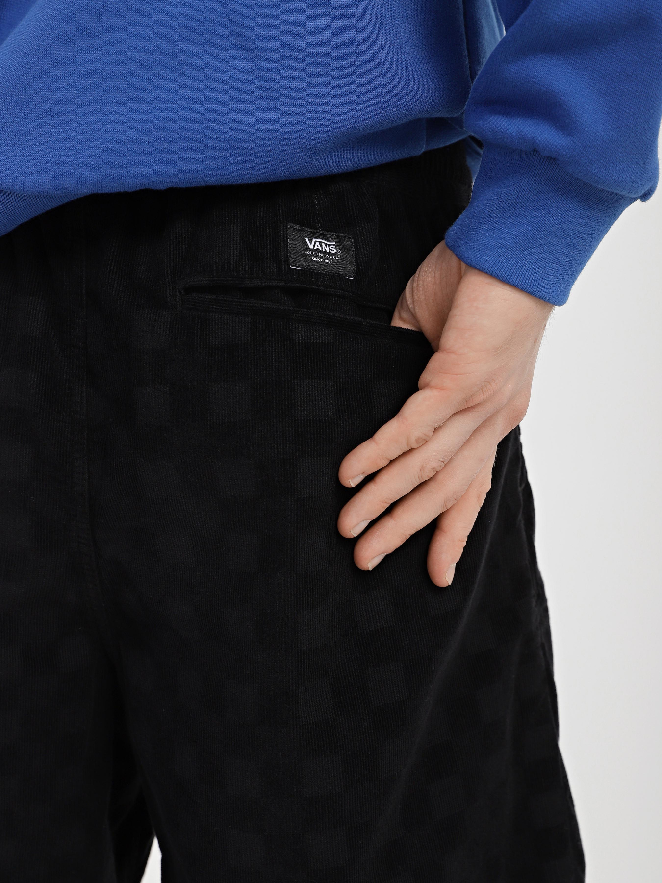 Спортивні шорти Vans Range Check модель VN0005ZVBLK1 Спортивні шорти Vans Range Check модель VN0005ZVBLK1 Фото