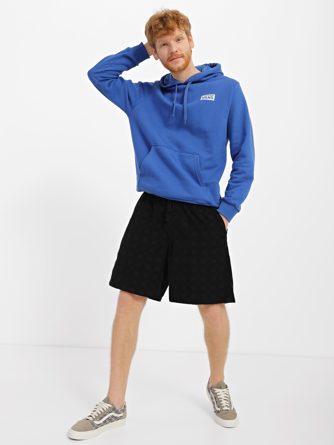 Спортивні шорти Vans Range Check модель VN0005ZVBLK1 Спортивні шорти Vans Range Check модель VN0005ZVBLK1 Фото