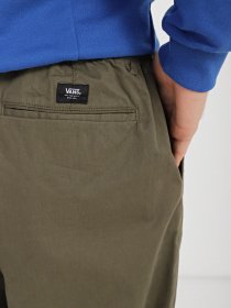 Повседневные штаны Vans Range Loose Cropped Elastic Waist модель VN0005ZDKCZ1 Фото