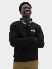 Свитшот Vans RELAXED FIT CREW модель VN0007FPBLK1 Фото