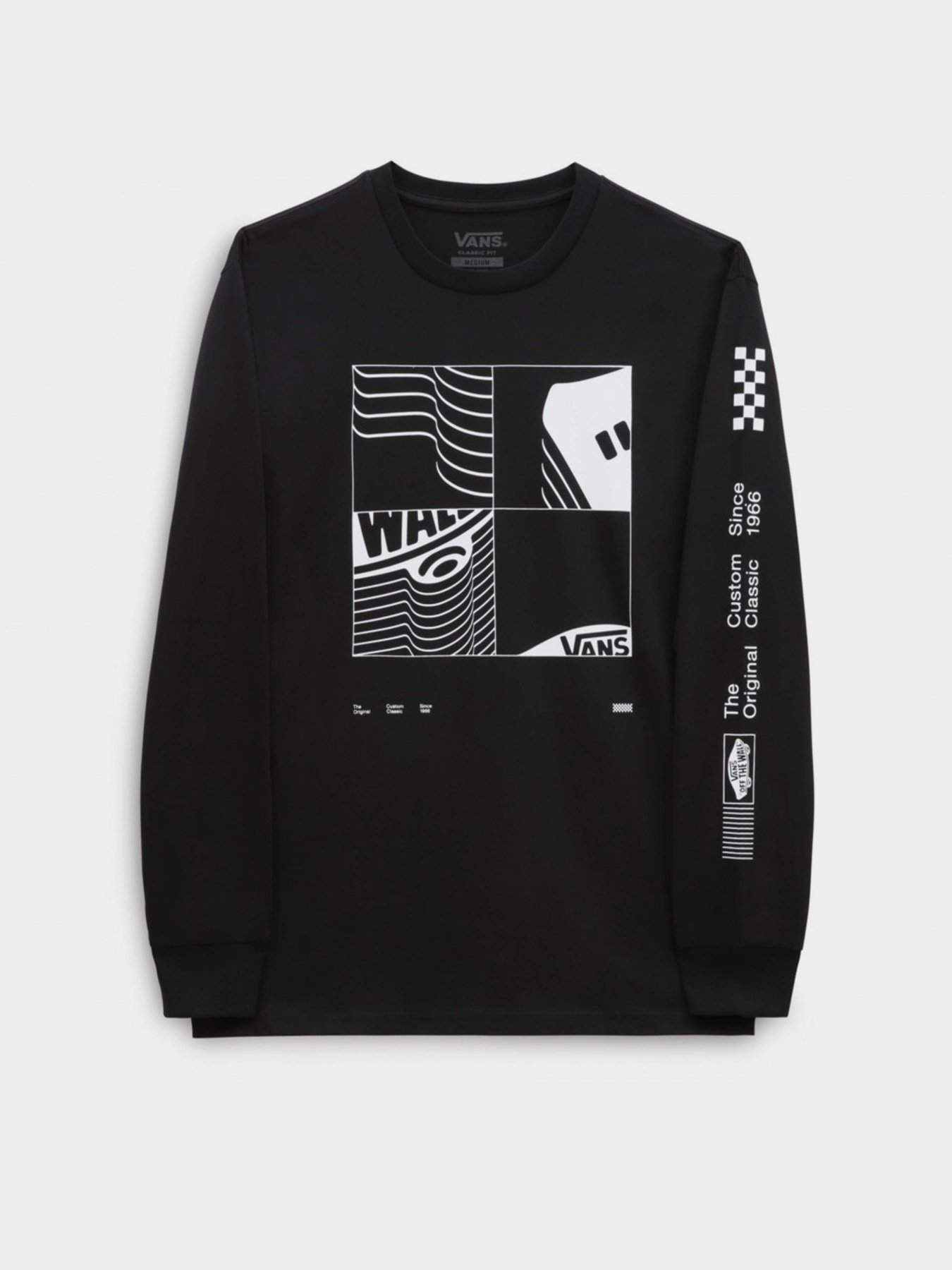 Лонгслив Vans Transfixed модель VN0007V1BLK1 Фото