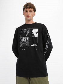 Лонгслив Vans Transfixed модель VN0007V1BLK1 Фото