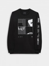Лонгслив Vans Transfixed модель VN0007V1BLK1 Фото