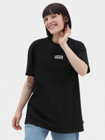 Футболка Vans Flying V Oversized модель VN0A7YUTBLK1 Фото
