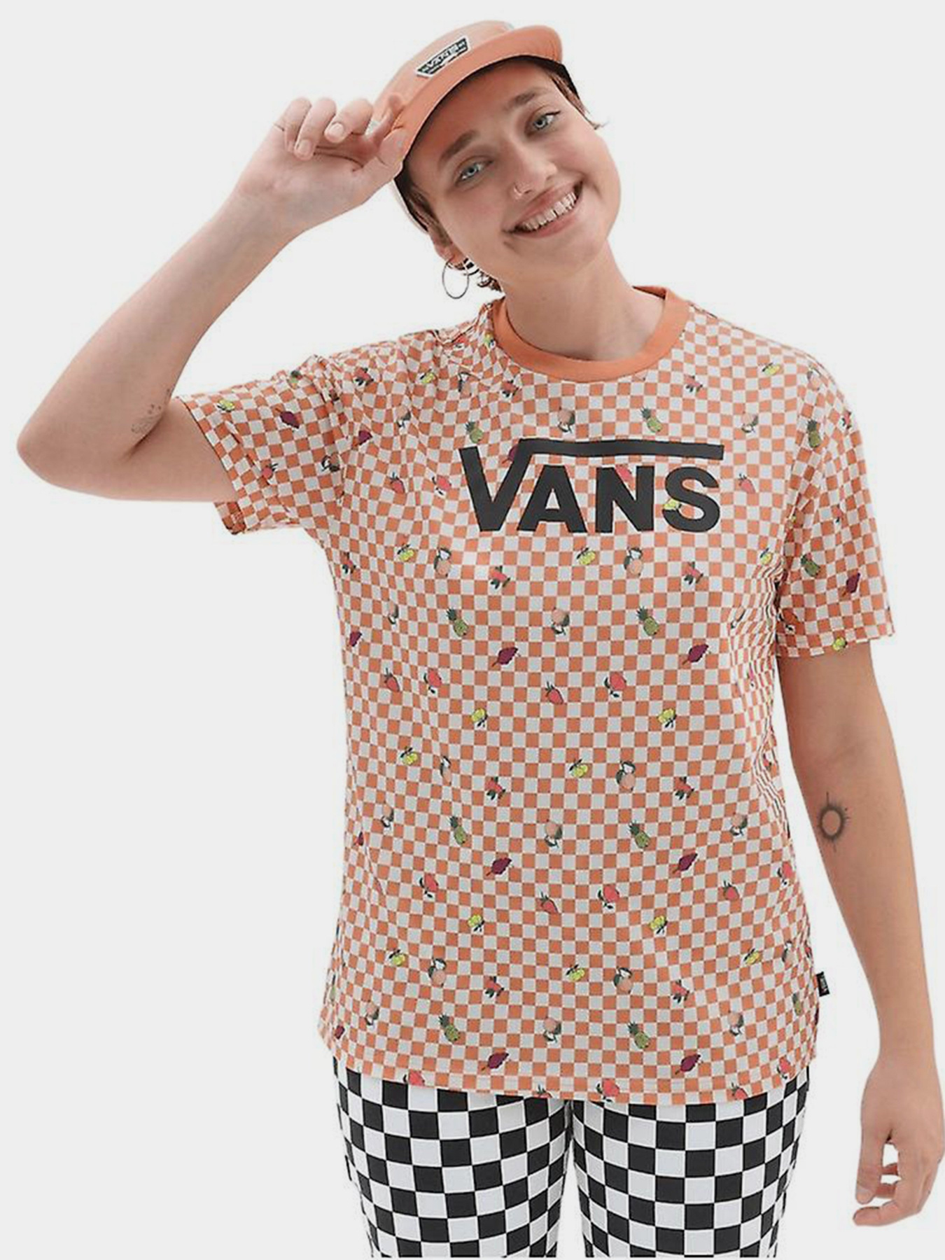 Футболка Vans Fruit Checkerboard модель VN0003V6BM51 Фото