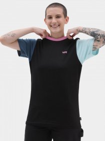 Футболка Vans Left Chest Colorblock модель VN0A7RSQBR51 Фото