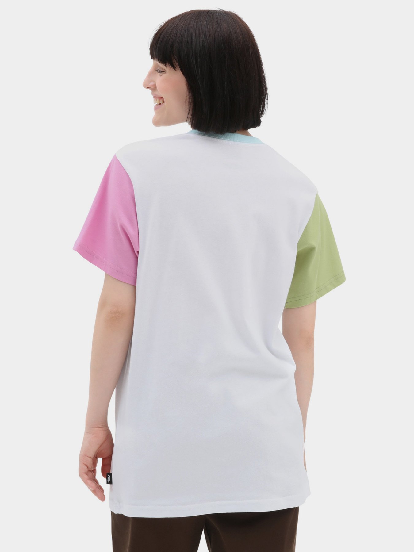 Футболка Vans Left Chest Colorblock модель VN0A7RSQBS01 Фото