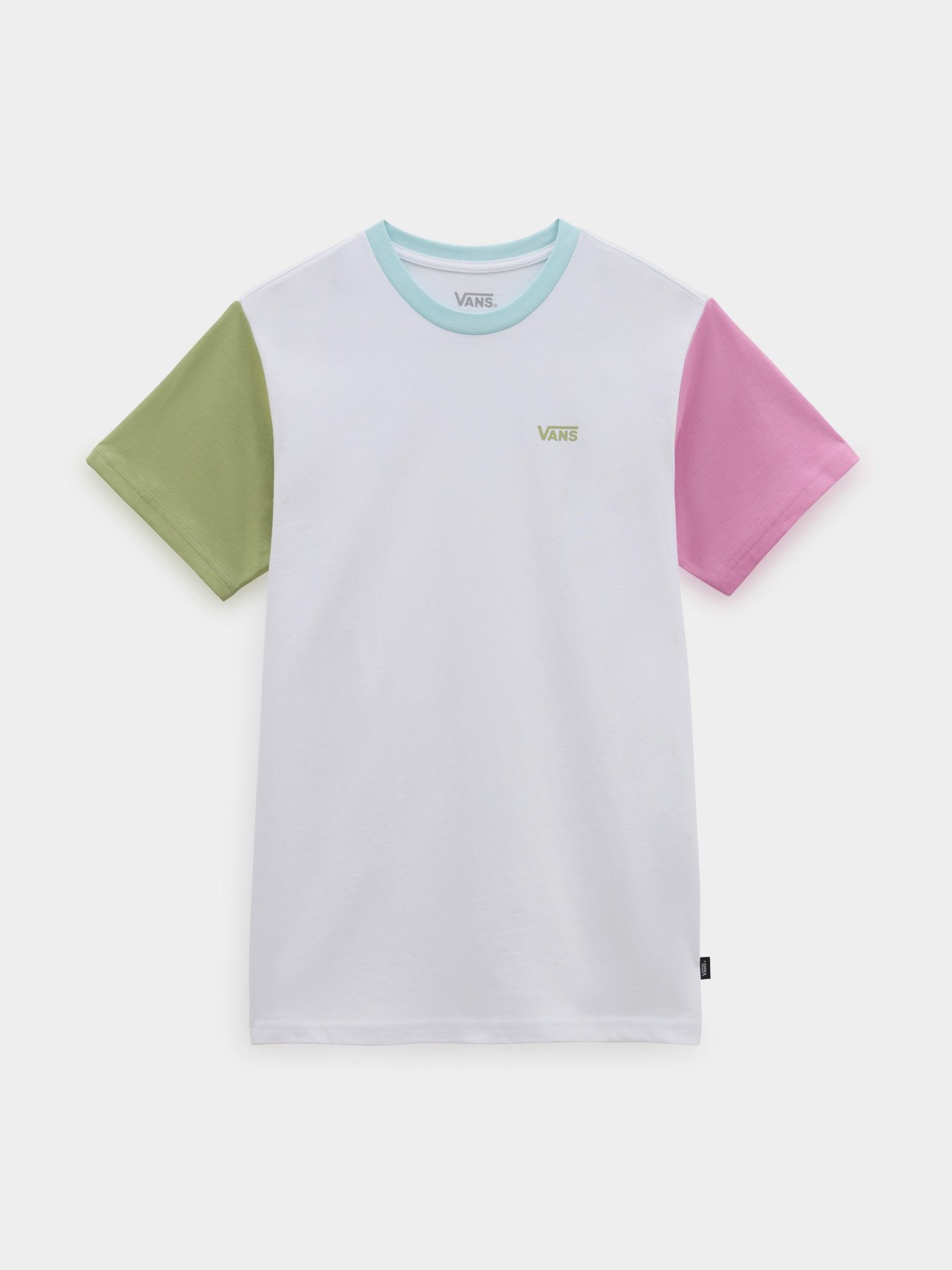 Футболка Vans Left Chest Colorblock модель VN0A7RSQBS01 Фото