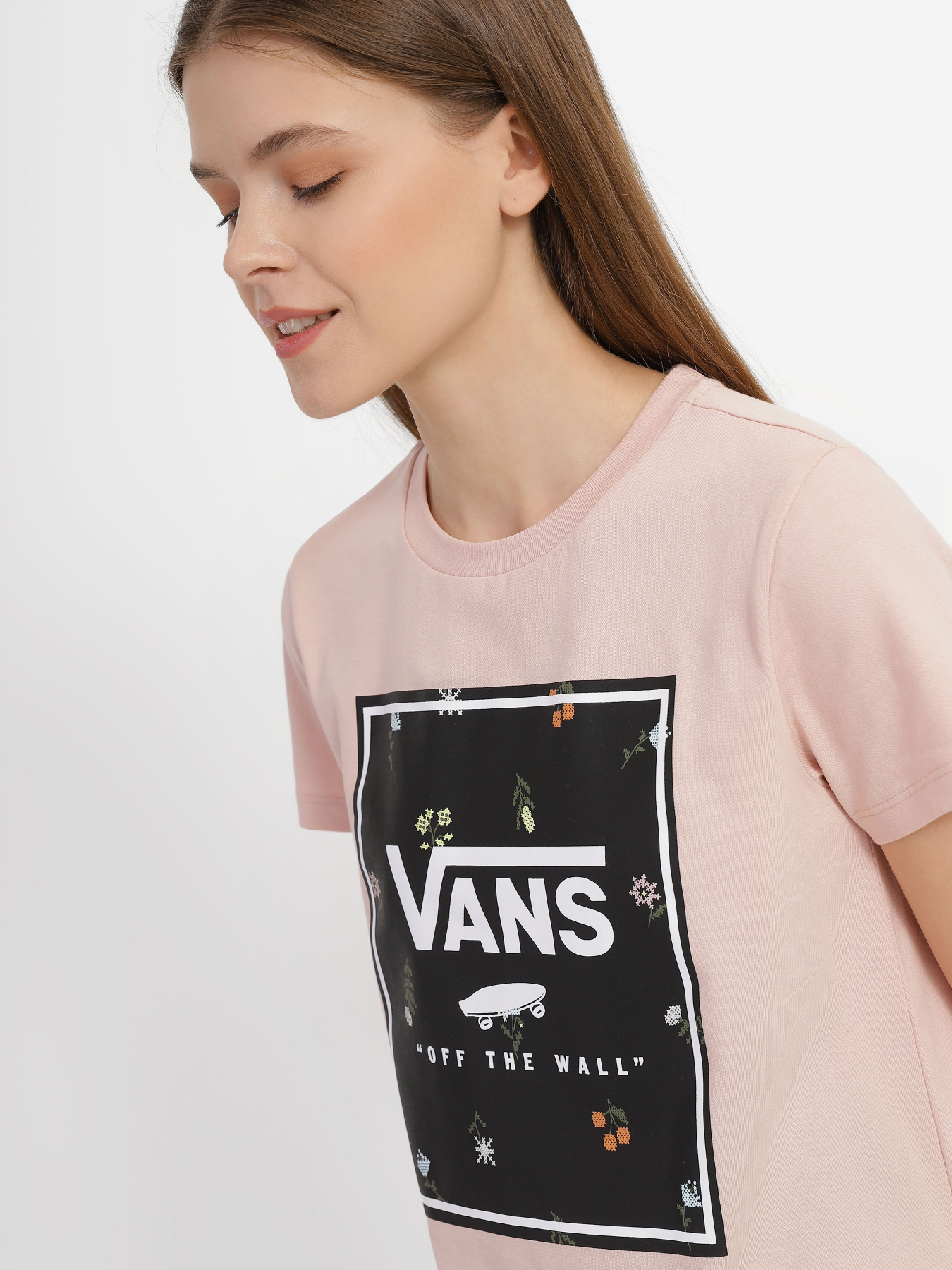 Футболка Vans Micro Ditsy Box модель VN0003DKBQL1 Фото