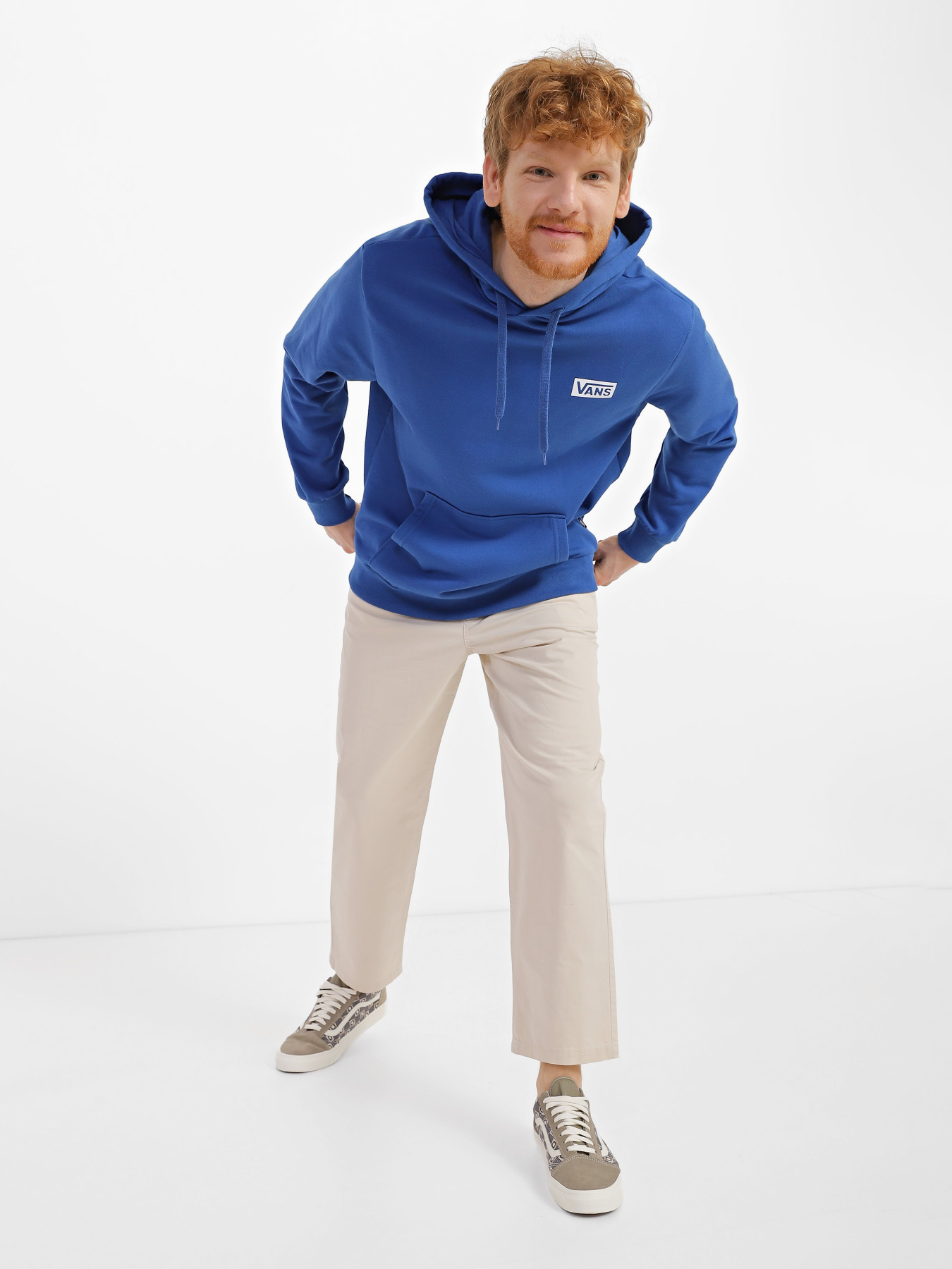 Повсякденні штани Vans Range Relaxed модель VN0A7RMP2N11 Фото