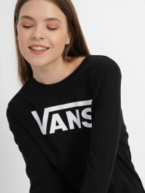 Лонгслив Vans Wm Flying V Classic модель VN0A47WNBLK1 Фото