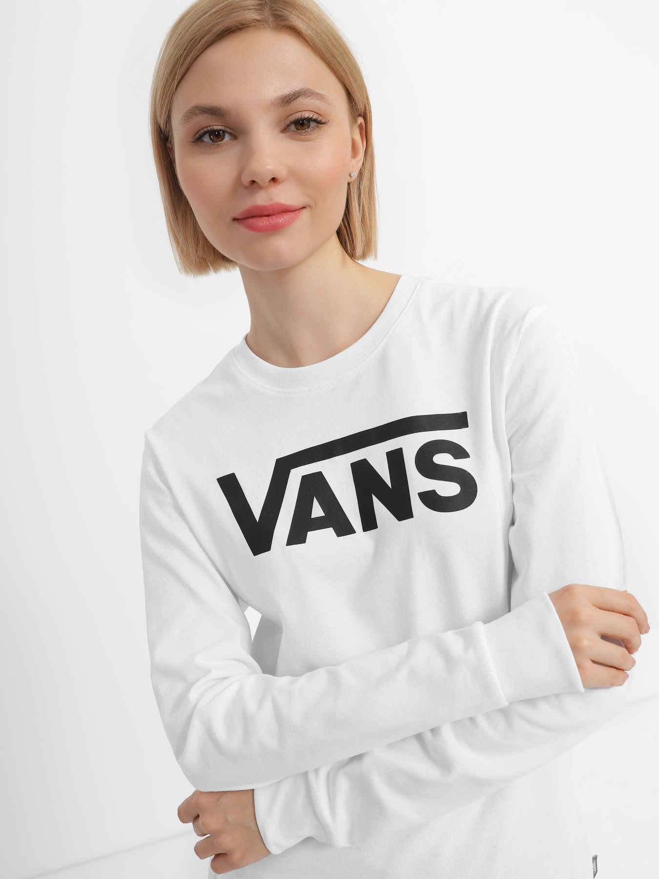 Лонгслів Vans Flying V Classic модель VN0A47WNWHT1 Фото