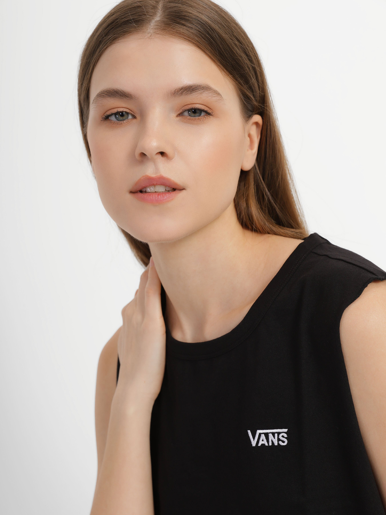 Спортивна майка Vans  Junior V Muscle модель VN0A4DNGBLK1 Фото