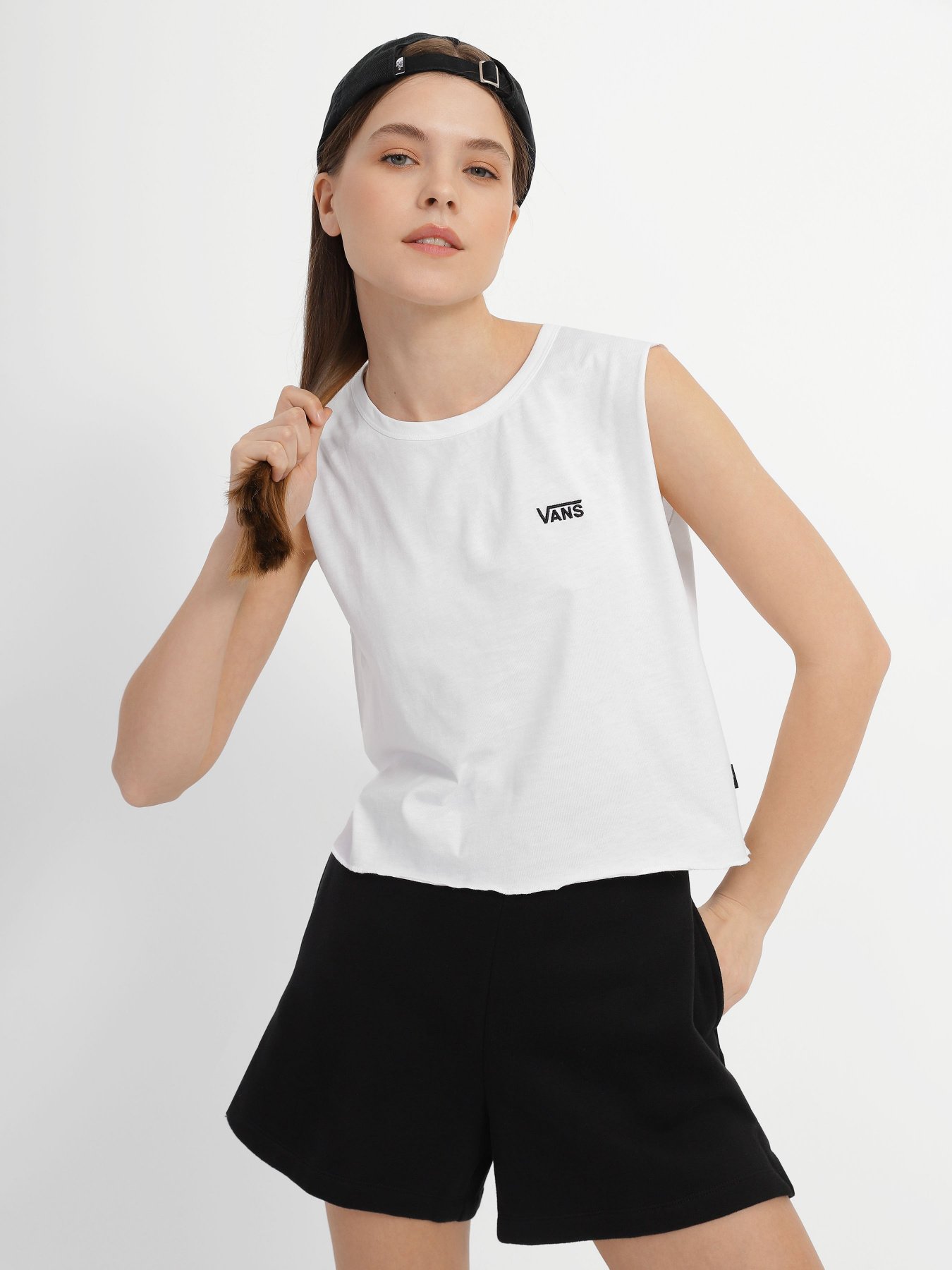 Майка спортивна Vans  Junior V Muscle модель VN0A4DNGWHT1 Фото