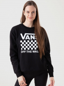 Світшот Vans Lock Box Crew модель VN00055CBLK1 Світшот Vans Lock Box Crew модель VN00055CBLK1 Фото