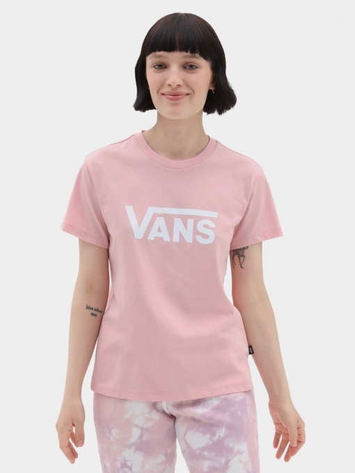 Футболка Vans Wm Drop V Ss Crew-B модель VN0A5HNMBEB1 Фото