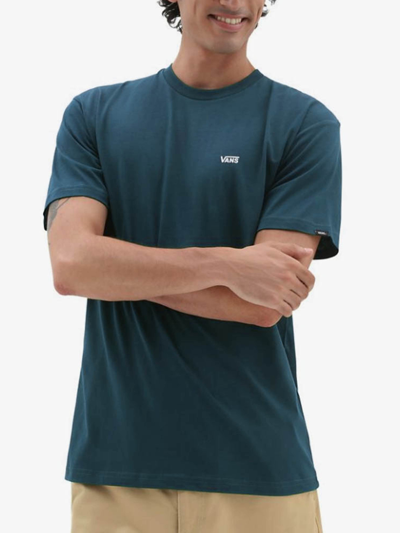 Футболка Vans Left Chest Logo модель VN0A3CZEBWL1 Футболка Vans Left Chest Logo модель VN0A3CZEBWL1 Фото