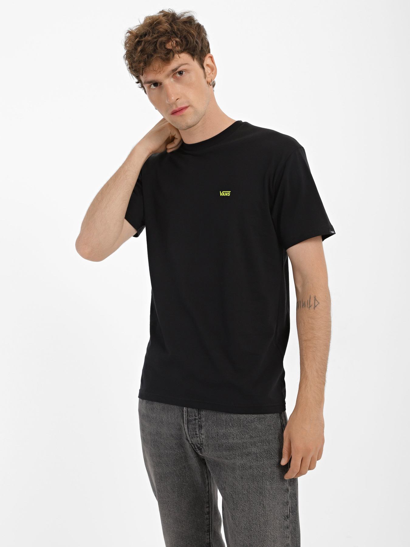 Футболка Vans Left Chest Logo модель VN0A3CZEZVA1 Фото