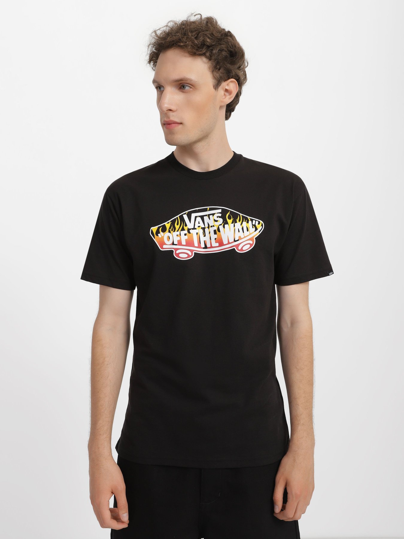 Футболка Vans Otw Inflamed-B модель VN0005H2BLK1 Фото