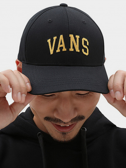 Кепка Vans Logo Structured модель VN00066HBLK1 — фото 3 - INTERTOP