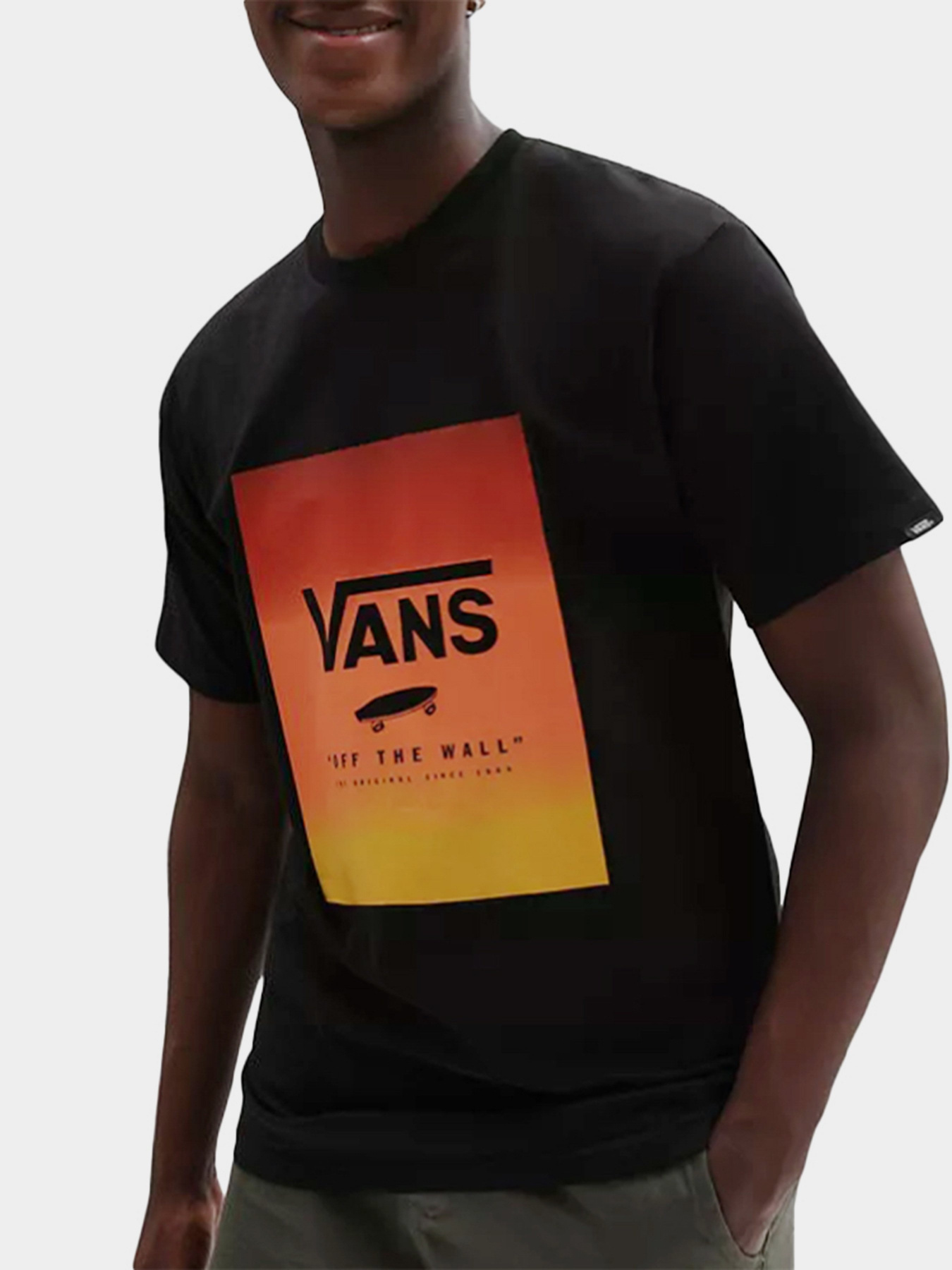 Футболка Vans Classic Print Box модель VN0A5E7YZ0T1 Фото